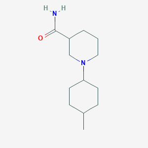 molecular formula C13H24N2O B6078581 1-(4-methylcyclohexyl)-3-piperidinecarboxamide 