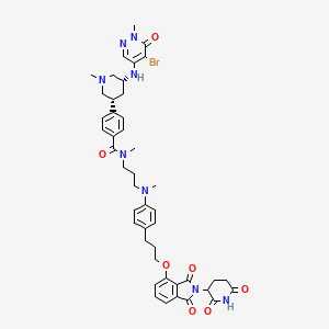 molecular formula C45H51BrN8O7 B607860 GSK699 CAS No. 2260944-68-9