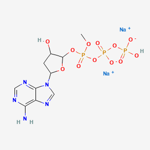 molecular formula C10H14N5Na2O12P3 B607891 瓜尔胶 CAS No. 9000-30-0