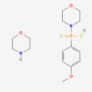 molecular formula C15H25N2O3PS2 B607903 GYY 4137 morpholine salt CAS No. 106740-09-4