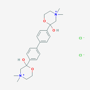 molecular formula C24H34Cl2N2O4 B607922 二氯化半胆碱 CAS No. 18997-39-2