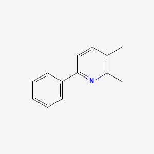 molecular formula C13H13N B6079660 2,3-二甲基-6-苯基吡啶 CAS No. 27068-61-7