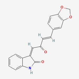 molecular formula C19H13NO4 B607970 HOI-07 CAS No. 1606160-40-0