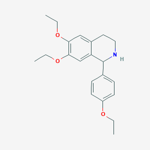 6,7-diethoxy-1-(4-ethoxyphenyl)-1,2,3,4-tetrahydroisoquinoline