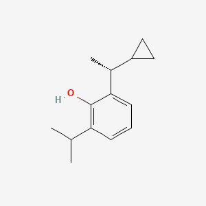 molecular formula C14H20O B607983 Unii-M3wgs532VY CAS No. 1637741-58-2