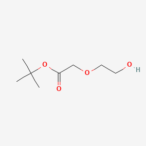 molecular formula C8H16O4 B608001 叔丁基 2-(2-羟乙氧基)乙酸酯 CAS No. 287174-32-7