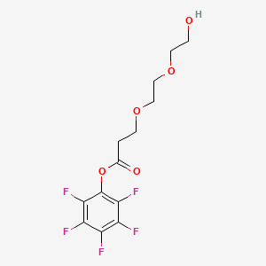molecular formula C13H13F5O5 B608004 羟基-PEG2-PFP 酯 CAS No. 1820673-42-4