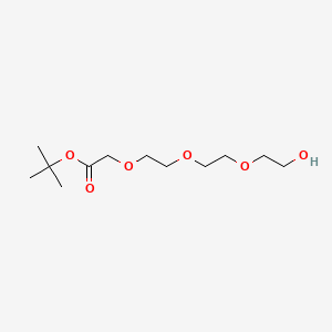 molecular formula C12H24O6 B608005 Hydroxy-PEG3-CH2CO2tBu CAS No. 518044-31-0