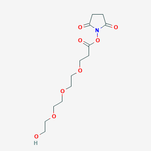 molecular formula C13H21NO8 B608008 羟基-PEG3-NHS CAS No. 1807518-71-3