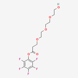 molecular formula C15H17F5O6 B608009 羟基-PEG3-PFP 酯 CAS No. 1807537-40-1