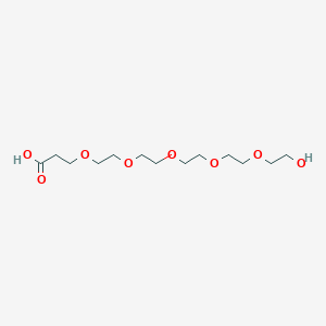 molecular formula C13H26O8 B608011 Hydroxy-PEG5-acid CAS No. 2079768-50-4