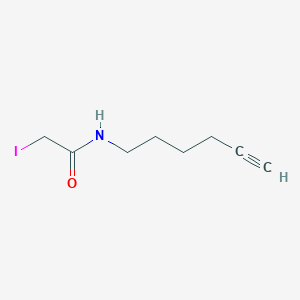 molecular formula C8H12INO B608029 N-Hex-5-ynyl-2-iodo-acetamide CAS No. 930800-38-7