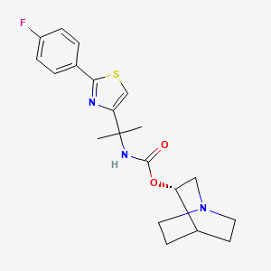 molecular formula C20H24FN3O2S B608041 Ibiglustat CAS No. 1401090-53-6