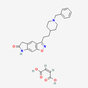 molecular formula C27H29N3O6 B608054 Icopezil maleate CAS No. 145815-98-1