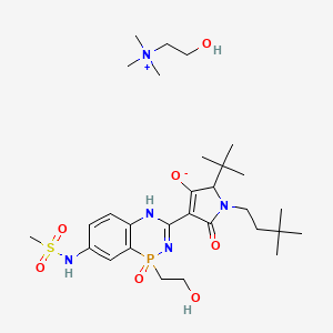 molecular formula C29H50N5O7PS B608062 IDX-375 Free CAS No. 1256735-81-5