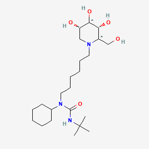 molecular formula C23H45N3O5 B608066 IHVR-19029 CAS No. 1447464-73-4