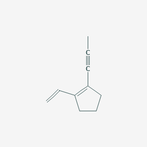 molecular formula C10H12 B060809 1-Vinyl-2-(1-propynyl)cyclopentene CAS No. 176965-25-6
