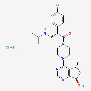 molecular formula C24H33Cl2N5O2 B608118 Ipatasertib 盐酸盐 CAS No. 1489263-16-2