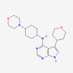 molecular formula C21H31N5O2 B608126 AZ1495 CAS No. 2196204-23-4