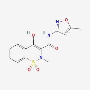 molecular formula C14H13N3O5S B608138 异索昔康 CAS No. 34552-84-6