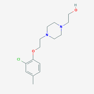 2-{4-[2-(2-chloro-4-methylphenoxy)ethyl]-1-piperazinyl}ethanol