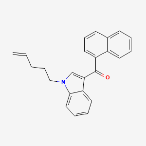 molecular formula C24H21NO B608270 Jwh-022 CAS No. 209414-16-4