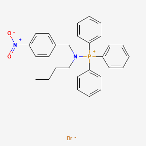 molecular formula C29H30BrN2O2P B6082718 [butyl(4-nitrobenzyl)amino](triphenyl)phosphonium bromide 