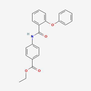 ethyl 4-[(2-phenoxybenzoyl)amino]benzoate