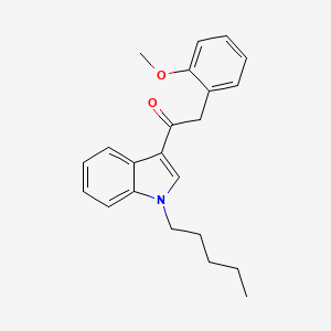 2-(2-Methoxyphenyl)-1-(1-pentylindol-3-yl)ethanone