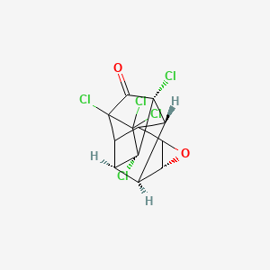 molecular formula C12H7Cl5O2 B608328 Ketodieldrin CAS No. 21038-31-3