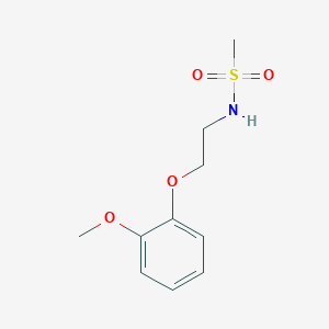 N-[2-(2-methoxyphenoxy)ethyl]methanesulfonamide