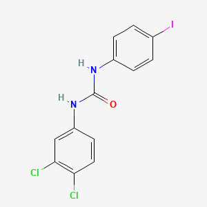 molecular formula C13H9Cl2IN2O B6083948 N-(3,4-dichlorophenyl)-N'-(4-iodophenyl)urea 