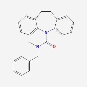molecular formula C23H22N2O B6084078 N-benzyl-N-methyl-10,11-dihydro-5H-dibenzo[b,f]azepine-5-carboxamide 