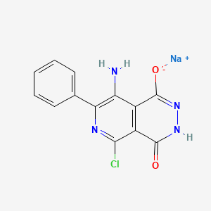 molecular formula C13H8ClN4NaO2 B608409 L012 sodium CAS No. 143556-24-5