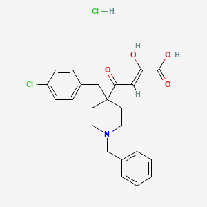 molecular formula C23H25Cl2NO4 B608430 L-742001 Hydrochloride CAS No. 174605-64-2