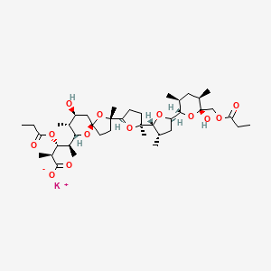 molecular formula C40H65KO13 B608441 Laidlomycin CAS No. 84799-02-0