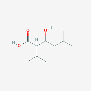molecular formula C10H20O3 B6084709 3-hydroxy-2-isopropyl-5-methylhexanoic acid 