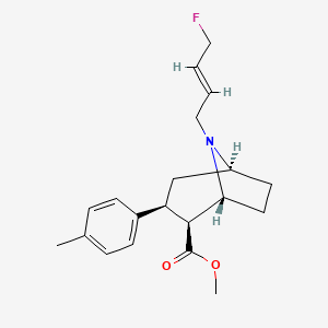molecular formula C20H26FNO2 B608492 Unii-6wkc8VL781 CAS No. 877467-20-4