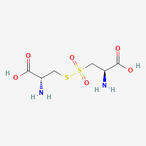 molecular formula C6H12N2O6S2 B608497 L-Cystine S,S-dioxide CAS No. 30452-69-8