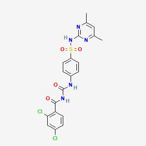 molecular formula C20H17Cl2N5O4S B608503 LDN-193188 CAS No. 1267610-30-9