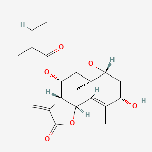 molecular formula C20H26O6 B608523 Leptocarpin CAS No. 73522-63-1