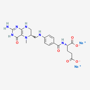 molecular formula C20H23N7Na2O6 B608541 左旋甲叶酸钠 CAS No. 1423663-76-6