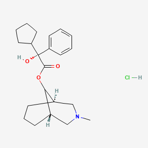 molecular formula C22H32ClNO3 B608545 盐酸左芬辛诺那 CAS No. 861655-73-4