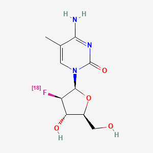 molecular formula C10H1418FN3O4 B608551 L-Fmac F-18 CAS No. 1134848-13-7
