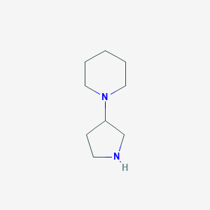 B060858 1-(Pyrrolidin-3-yl)piperidine CAS No. 184970-32-9