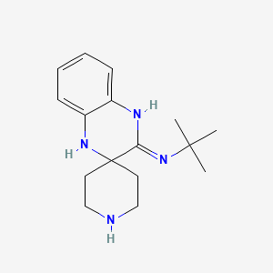 molecular formula C16H24N4 B608592 Liproxstatin-1 analog CAS No. 1170643-61-4