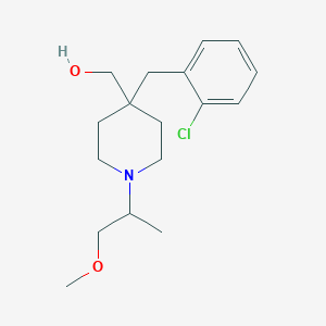 [4-(2-chlorobenzyl)-1-(2-methoxy-1-methylethyl)-4-piperidinyl]methanol
