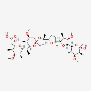 molecular formula C43H74O14 B608633 Lonomycin C CAS No. 68537-50-8