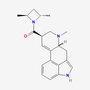 [(6aR,9R)-7-methyl-6,6a,8,9-tetrahydro-4H-indolo[4,3-fg]quinolin-9-yl]-[(2S,4S)-2,4-dimethylazetidin-1-yl]methanone