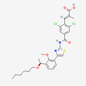 molecular formula C29H32Cl2N2O5S B608699 Lusutrombopag CAS No. 1110766-97-6